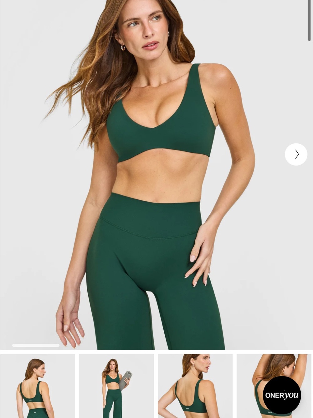 ONER ACTIVE SOFT MOTION SCOOP BACK BRALETTE